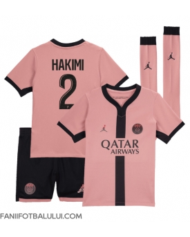 Paris Saint-Germain Achraf Hakimi #2 Echipament de Fotbal Replică 2024-25 Copii Treilea (+ Șorturi)